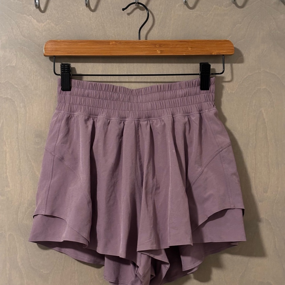 lululemon Lavender Lux Shake It Out Shorts